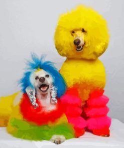 Poodle Dogs Paint By Numbers