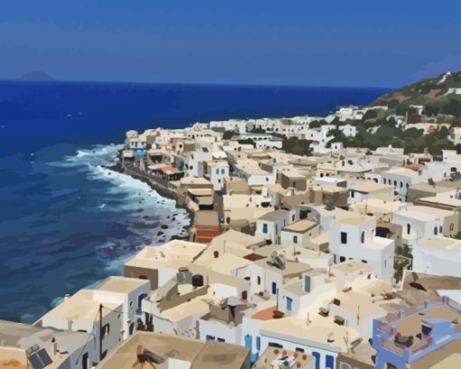 Dodecanese Nisyros Paint By Numbers