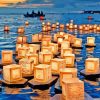 Floating Lantern Paint By Numbers