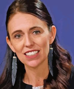 Former Jacinda Ardern Paint By Numbers