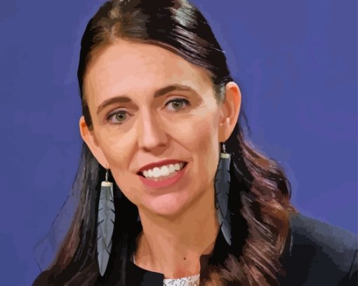 Former Jacinda Ardern Paint By Numbers