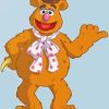 Fozzie Character Paint By Numbers