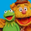 Fozzie And Kermit Paint By Numbers