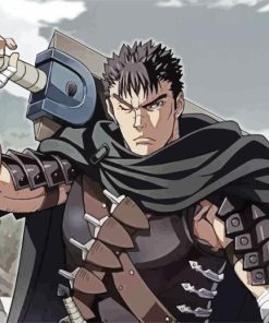 Guts Berserk Paint By Numbers