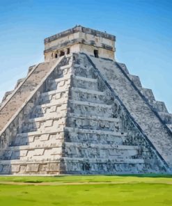 El Castillo Temple Paint By Numbers