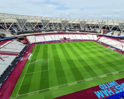 London Stadium Paint By Numbers