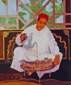 Moroccan Tea Paint By Numbers