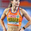 Nadine Visser Athlete Paint By Numbers