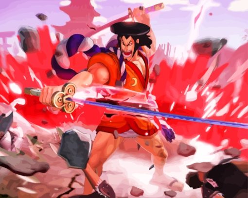 One Piece Kozuki Oden Paint By Numbers