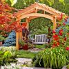 Pergola With Flowers Paint By Numbers