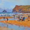 Polzeath Beach Paint By Numbers