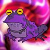 Purple Hypnotoad Paint By Numbers