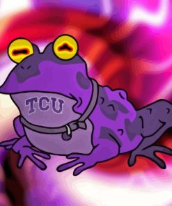 Purple Hypnotoad Paint By Numbers