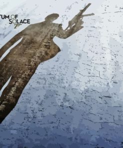 Quantum Of Solace Poster Paint By Numbers