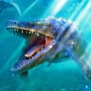 Scary Mosasaurus Paint By Numbers