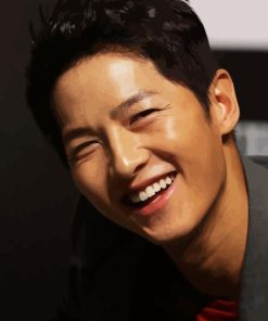 Song Joong Ki Smiling Paint By Numbers