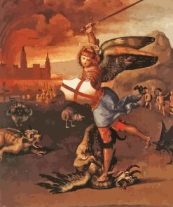 St Michael Raphael Paint By Numbers