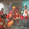 Team Fortress Paint By Numbers