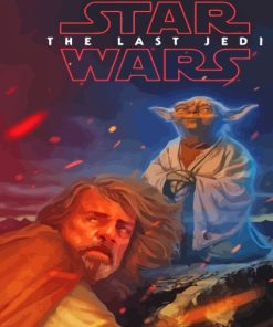 The Last Jedi Paint By Numbers