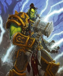 Thrall Video Game Paint By Numbers