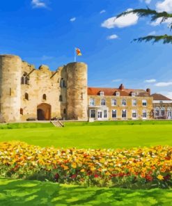 Tonbridge Castle Paint By Numbers