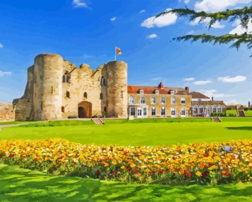 Tonbridge Castle Paint By Numbers