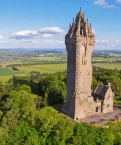 Wallace Monument Paint By Numbers