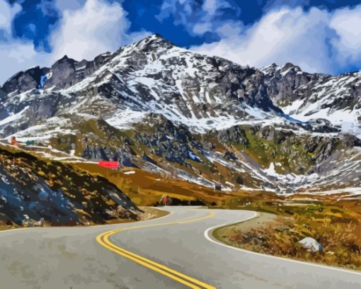 Hatcher Pass Paint By Numbers