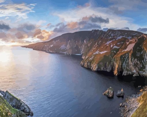 Donegal Landscape Paint By Numbers