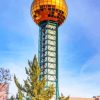 Knoxville Sunsphere Paint By Numbers