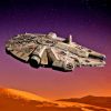 Millennium Falcon Paint By Numbers