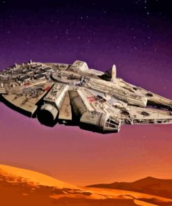 Millennium Falcon Paint By Numbers