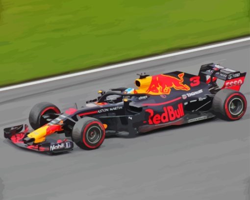 Red Bull F1 Paint By Numbers