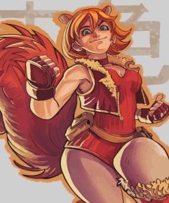 Squirrel Girl Paint By Numbers