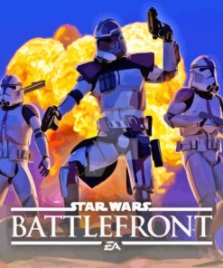 Star Wars Battlefront Paint By Numbers