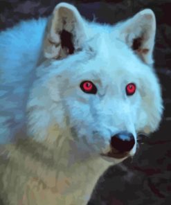 Stark Dire Wolf Paint By Numbers