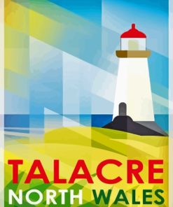 Talacre North Wales Paint By Numbers