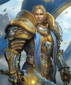 Varian Wrynn Paint By Numbers