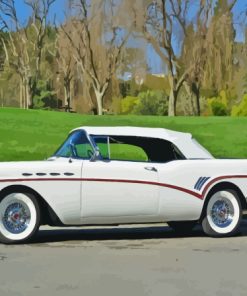 1957 Buick Car Paint By Numbers