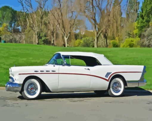 1957 Buick Car Paint By Numbers