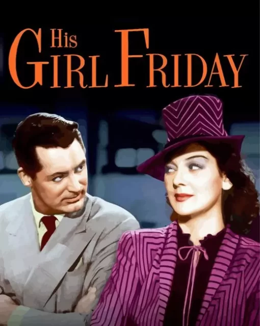 His Girl Friday Paint By Numbers