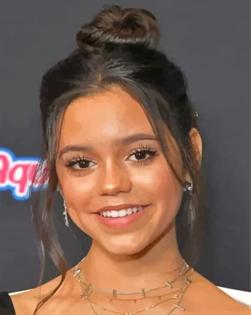 Jenna Marie Ortega Paint By Numbers