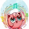 Jigglypuff Art Paint By Numbers