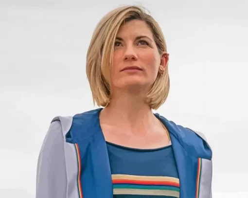 Jodie Whittaker Paint By Numbers