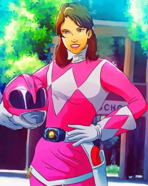 Kimberly Power Rangers Paint By Numbers