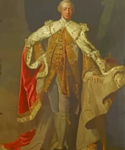 King George III Paint By Numbers