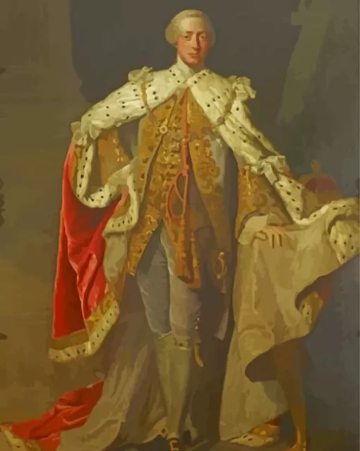 King George III Paint By Numbers