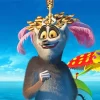 King Julien Paint By Numbers