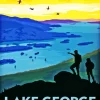 Lake George Poster Paint By Numbers