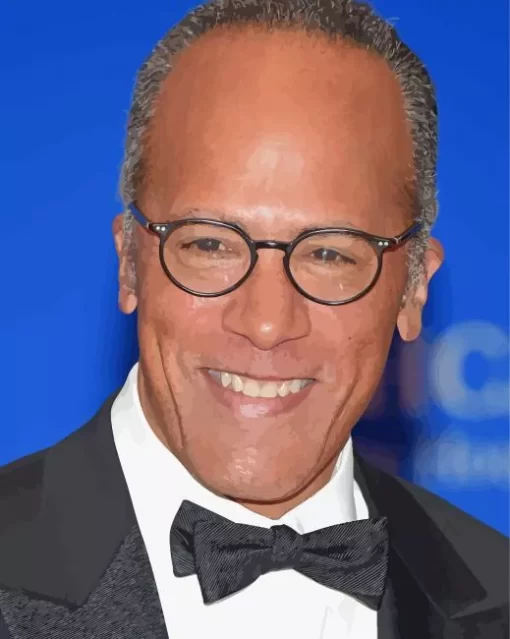 Lester Holt Paint By Numbers